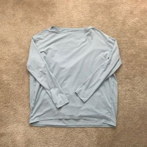 Lululemon long sleeve shirt baby blue